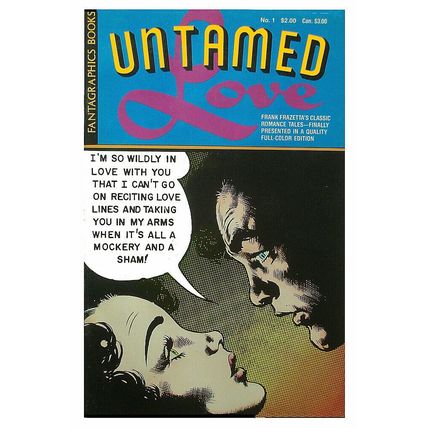 Frazetta: Comic: Untamed Love #1 - 1987