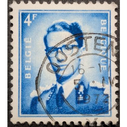 STAMP Belgium SG1459 1953 4Fr King Baudouin Used