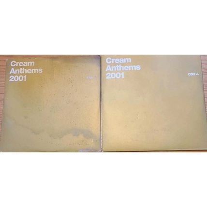 Cream Anthems 2001 CD Volume 1 & 2 A 2 Disc Set Rare Album