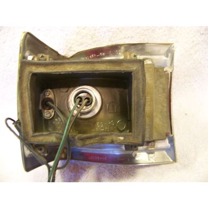 1971 PLYMOUTH CUSTOM SUBURBAN RH OUTER TAILLIGHT LENS & HOUSING STATION WAGON