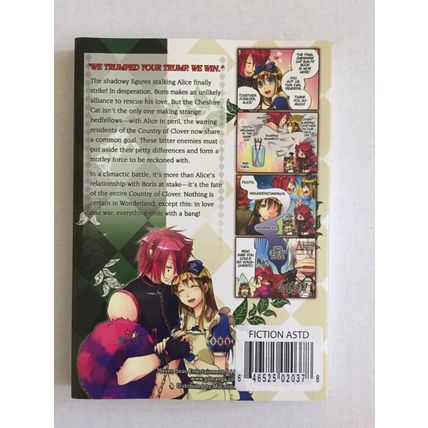 New Alice in the Country of Clover Cheshire Cat Waltz Paperback Anime Book