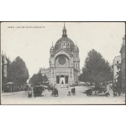 Église Saint-Augustin, Paris, c.1905 - CPA