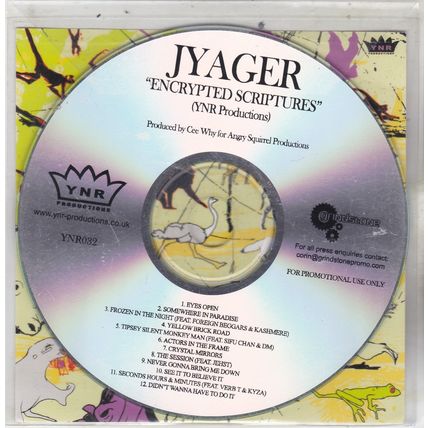 JYAGER : Encrypted Scriptures. (2009) PROMO CD Album
