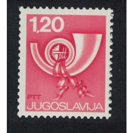 Yugoslavia Posthorn 1.20 Din 1974 MNH SG#1567 MI#1583