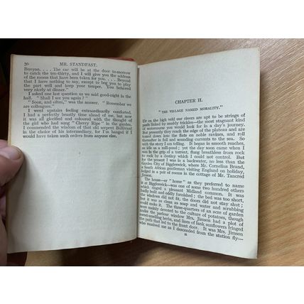 VINTAGE JOHN BUCHAN "MR STANDFAST" FICTION HARDBACK BOOK (P3)