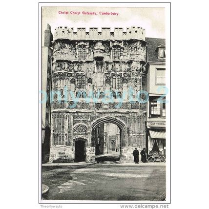 CHRIST CHRIST GATEWAY, CANTERBURY, KENT, ENGLAND, c1900/10s?, Postcard