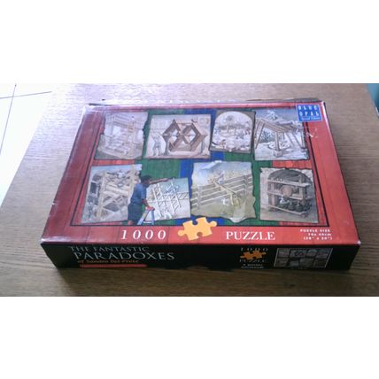 THE FANTASTIC PARADOXES of SANDRO DEL-PRETE Jigsaw Puzzle (1000 Piece) 2000