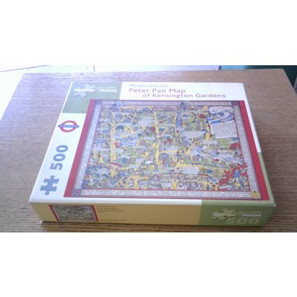 PETER PAN MAP OF KENSINGTON GARDENS Jigsaw Puzzle (500 Piece) Pomegranate