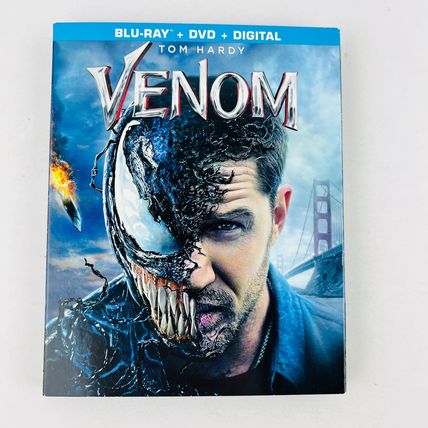 Venom Blu-ray / DVD Set Tom Hardy, Michelle Williams, Riz Ahmed