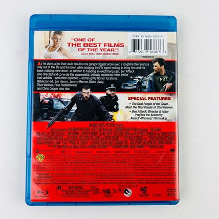 The Town Blu-ray Disc Ben Affleck, Rebecca Hall, Jon Hamm, Jeremy Renner