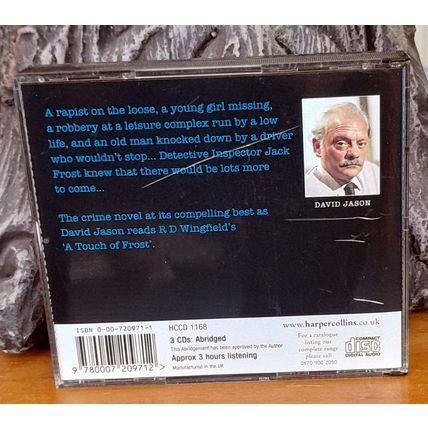 R. D. Wingfield : A Touch of Frost (3xCD) Audio Book : David Jason
