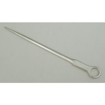10" Antique Silver Meat Skewer, London 1835, 252mm, 85g. very good