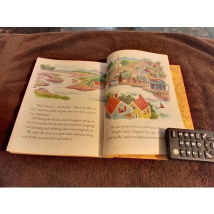 Little Golden Book Scuff The Tugboat (I) Edition FN+ By Gertrude Crampton 1946