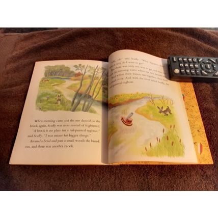 Little Golden Book Scuff The Tugboat (I) Edition FN+ By Gertrude Crampton 1946