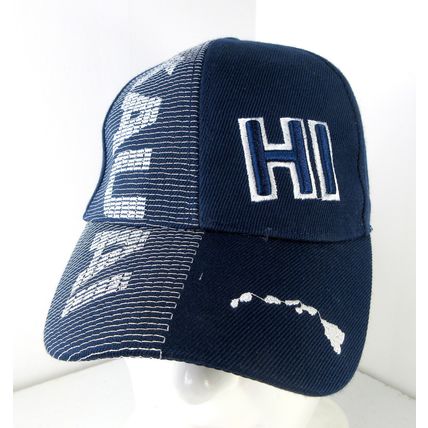 Island Crew Hawaii Kauai Adjustable Baseball Snapback Cap Blue Hat New w/ Tags