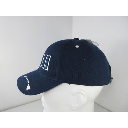 Island Crew Hawaii Kauai Adjustable Baseball Snapback Cap Blue Hat New w/ Tags