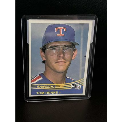 Tom Henke #134 | 1984 Donruss Baseball Trading Card