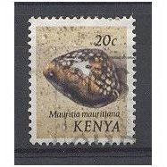 Kenya.SG39 20c Humpback Cowrie (Cypraea mauritania).Fine Used.stmpxaut12a