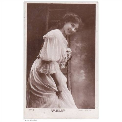 Miss Zena Dare As Lady Madcap Postcard (ACT073)