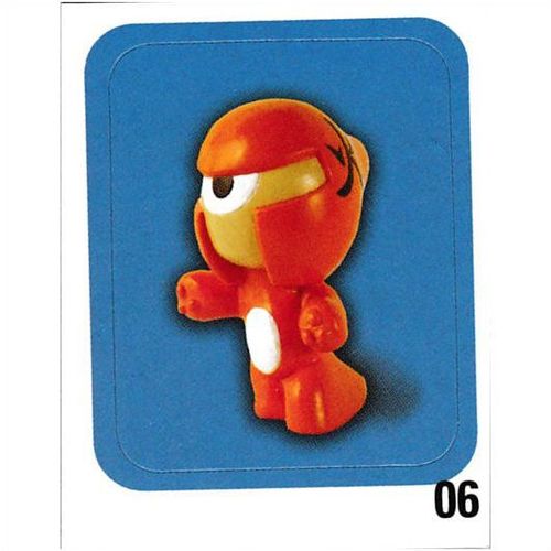 Power Gogo's Crazy Bones Series 1 Stickers - #06 - Helly
