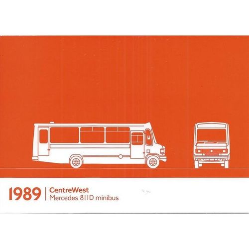 LTMB010: 1989 CentreWest Mercedes 811D Minibus.