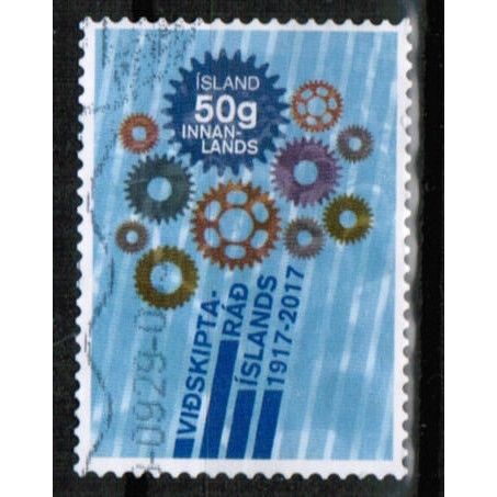 2017 Iceland Sc# 1443 - Chamber of Commerce - 50g (195kr) used