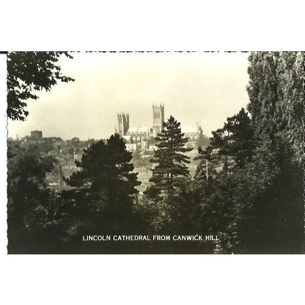 LINCOLN Cathedral Postcard (Martineau)