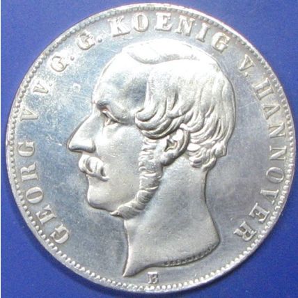 1855 2 Thaler, Germany. Challenge Coin, Souvenir. REPLICA. 67a.