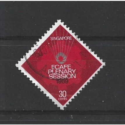 Singapore.SG117 30c E.C.A.F.E. Emblem.Fine Used.Jun25