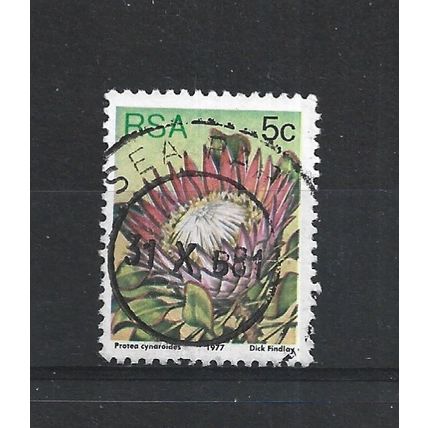 SouthAfrica.SG418 5c Protea Cynaroides.Fine Used.Sep25s