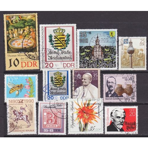 GERMANY DDR [03] Lot ( OO/used ) ex letzte Jahre