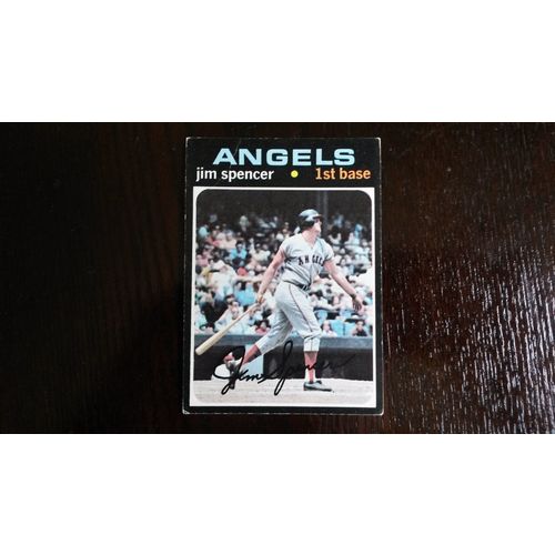 1971 Topps Card # 078 Jim Spencer Good (2) California Angels