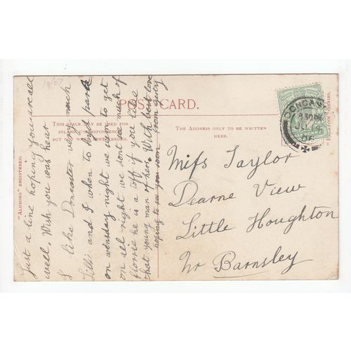 Doncaster Parish Church South Yorkshire 1906 Postcard Alumino