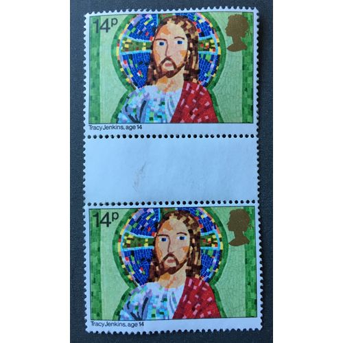 Great Britain 1981 Christmas SG 1171. 14p Jesus Christ by Tracy Jenkins
