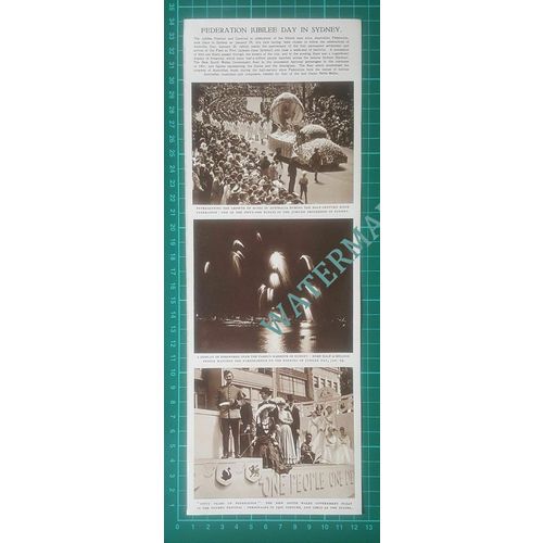 (X668) Federation Jubilee Day In Sydney Australia NSW Government - 1951 Clip