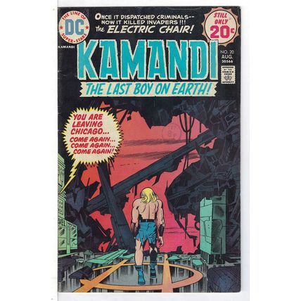 Kamandi (Vol 1) The Last Boy on Earth # 020 VG+ RS003 ORIG US COMICS