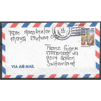 Philippines LETTRE OBLITERE ( USED ) REF 88