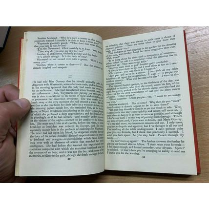 1950 HENRY JAMES "THE AMBASSADORS" FICTION VINTAGE HARDBACK BOOK (P3)