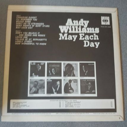 Andy Williams ‎– May Each Day (62658) (LP)