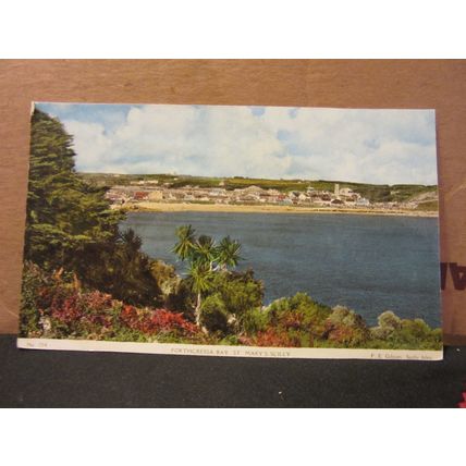 PORTHCRESSA BAY, ST. MARY'S, Isles of Scilly unused postcard by F E Gibson (A) =