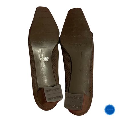Women's Stuart Weitzman Dark Brown Suede Heels