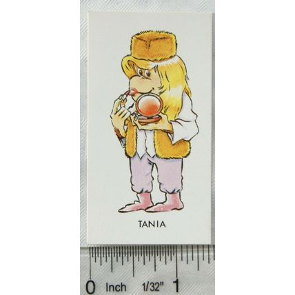 Brooke Bond Chimp card - Tania