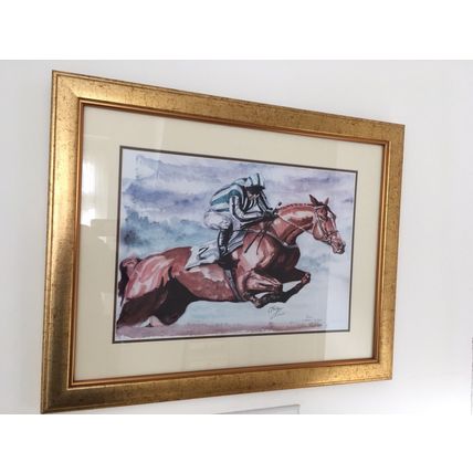 Barton Cheltenham Festival Racehorse Limited Edition Print 8/1000