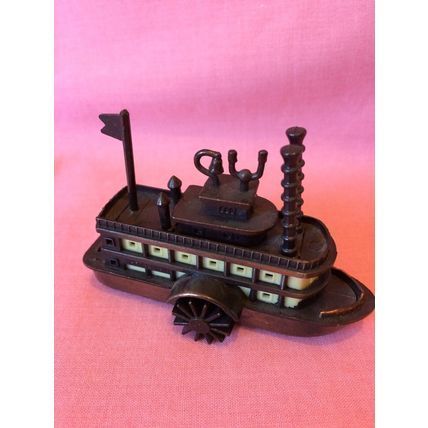 Vintage PLAYME Style Novelty Pencil Sharpener Paddle Steamer Boat