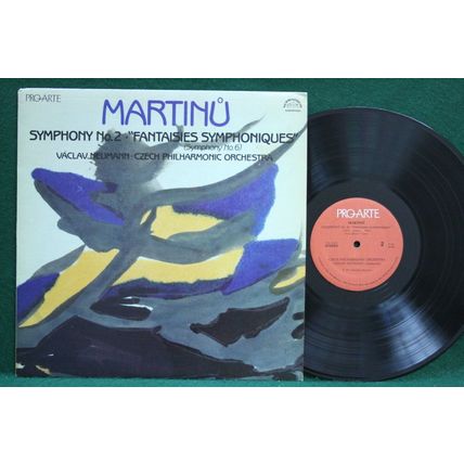 Vaclav Neumann - Martinu: Symphony No.2/6 - Quadraphonic - PAL 1019 - NM