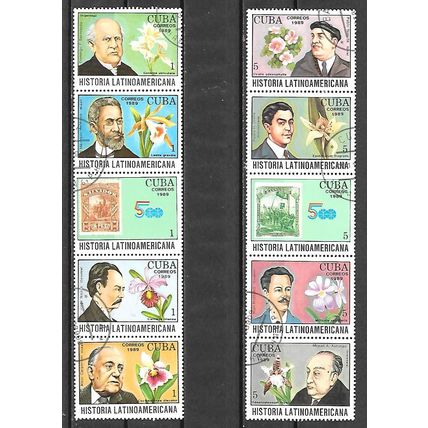 Cuba N° 2960/69 YVERT OBLITERE ( USED )