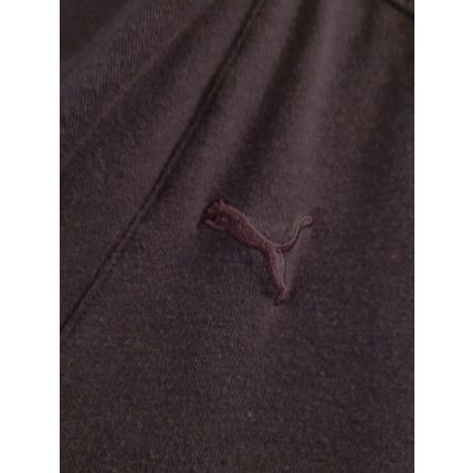 Puma Hoodie Ladies Purple V-Neck Lightweight Long Sleeve Gym Running