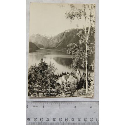 1956 postcard Norge Ulvik Hardanger