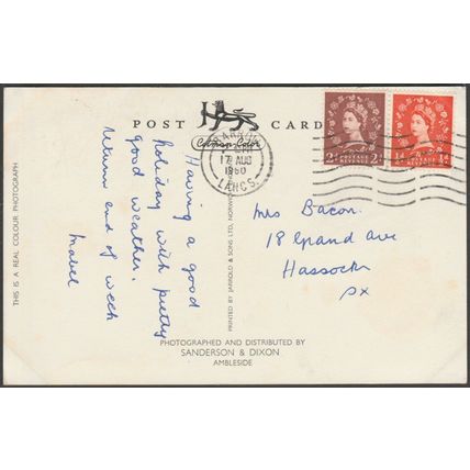Langdale Pikes, Westmorland, 1960 - Jarrold Postcard