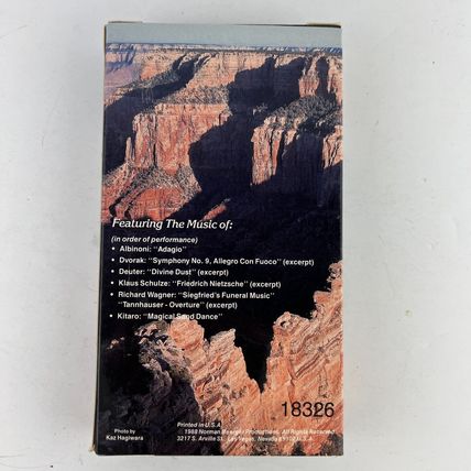 Grand Canyon National Park VHS Video Helicopter Tour Norman Beerger Productions